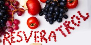 Resveratrol e vitaminas contidas no suplemento